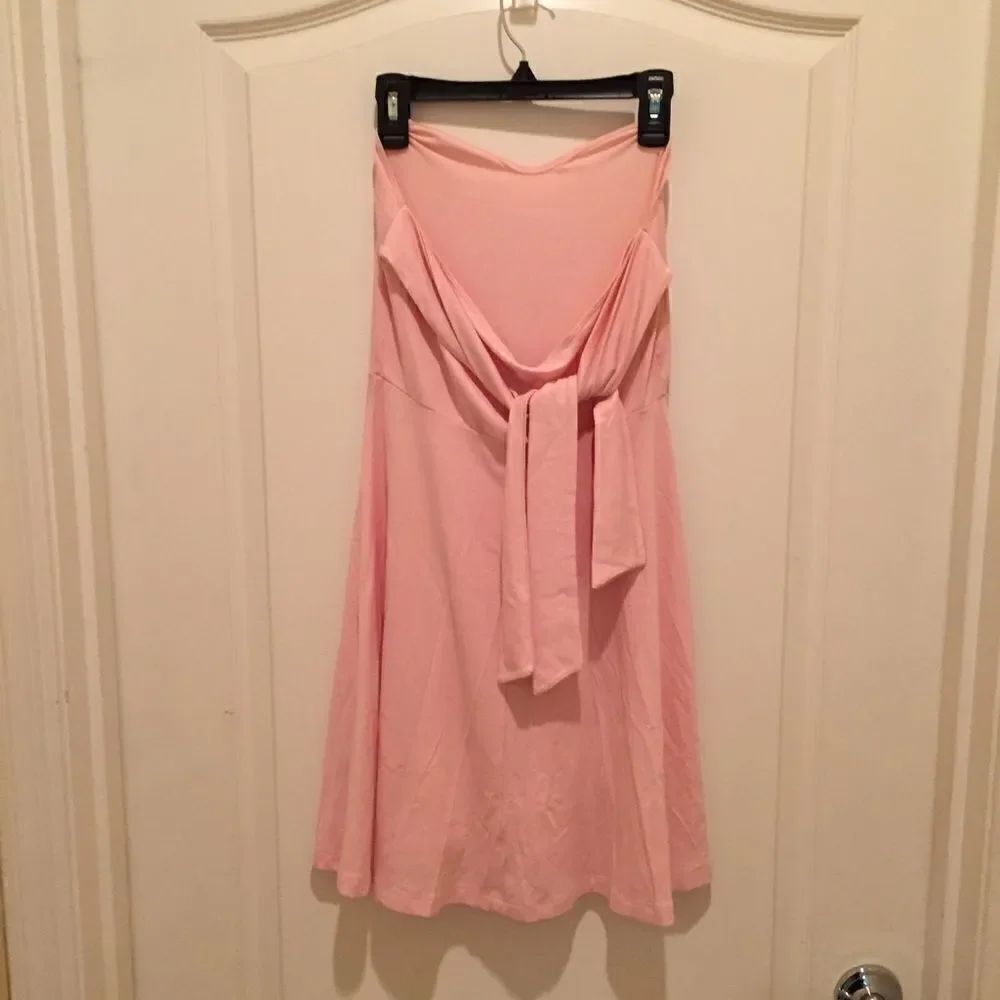 Pink  Strapless ASOS  Dress Size 4 - Picture 3 of 6